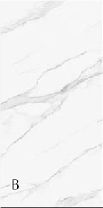 Honed 9MM Hemus White Sintered Stone Slab