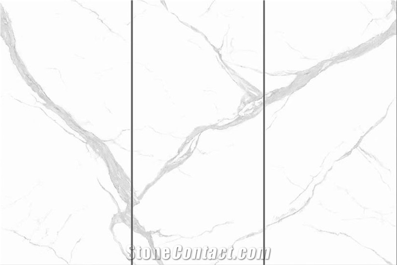Victoria White Sintered Stone Polished Slab