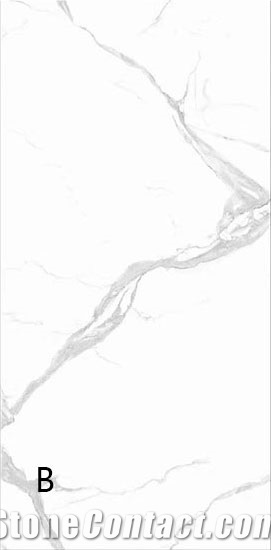 Victoria White Sintered Stone Polished Slab