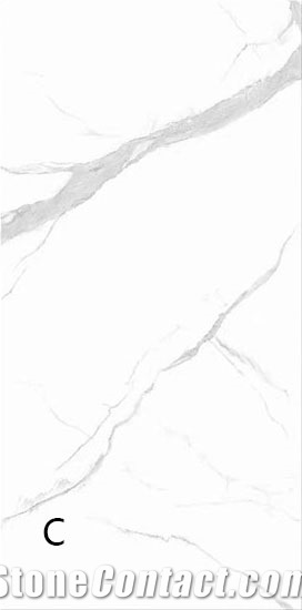 Victoria White Sintered Stone Polished Slab