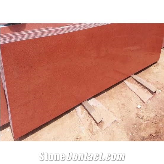 Lakha Red Granite Slabs