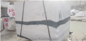 Panda White Marble Blocks