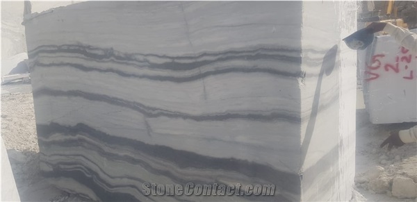 Panda White Marble Blocks