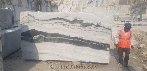 Panda White Marble Blocks
