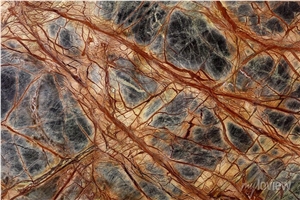 Rainforest Brown Marble Tiles & Slabs