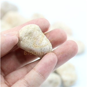 Polished Multicolored Gravel Pebbles, Washed River Stone From China