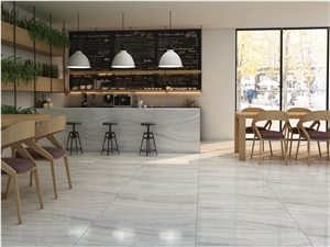 Canyon Marble-Look Porcelain Tile 60X120x1.14 Cm Beige-White