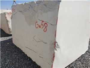 Semi White Limestone Blocks