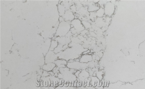 Artificial Marbles Quartz, Large Format Slabs 20 Mm Polished