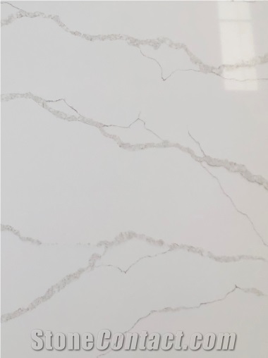 Calacatta Artificial Marble Quartz Stones With Beauty
