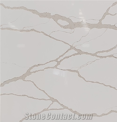 Calacatta Artificial Marble Quartz With Modern Beauty