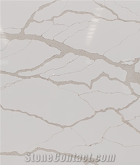 Calacatta Artificial Marble Quartz With Modern Beauty