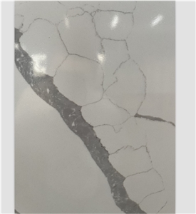 Cararra Quartz Slab 3200*1600*20 Mm Polished