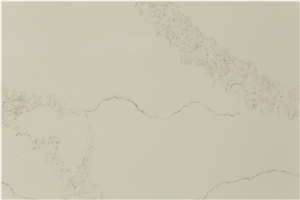 Cararra Quartz Stone With Pure Beige Background