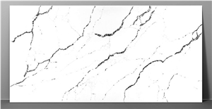 New Calacatta (Glossy White) Quartz Slabs Z-8930