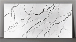 New Calacatta With Bright Surface Quartz Slabs Z-8905
