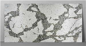 New Texture Calacatta Quartz Slabs 2023 Z-9312