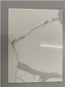New Vivid Veins Calacatta Quartz Slabs