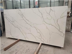 Super Classic Calacatta Quartz Slab