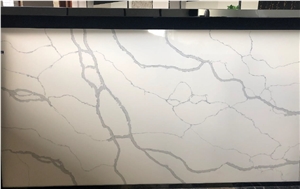 Super Classic Calacatta Quartz Slabs