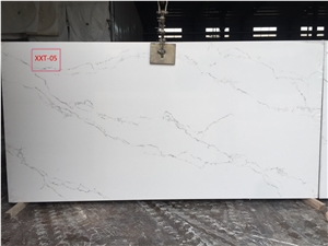 Super Popular Calacatta  Quartz Stone Slabs（Model Z9042）
