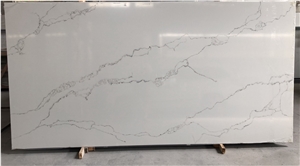 Super Popular Calacatta  Quartz Stone Slabs（Model Z9042）