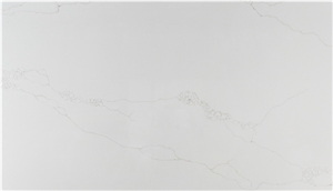 White Calacatta  Quartz Slabs With Modern Aesthetic