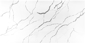 White Color Calacatta Quartz Stone