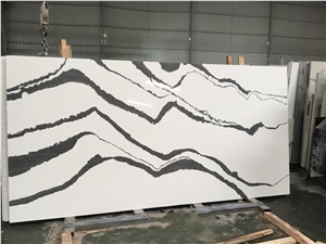 Zebra Calacatta Quartz Stone Slabs Zebra Calacatta Quartz Stone Slabs