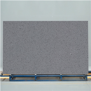 OPPEIN Grey Gloss Artificial Quartz Slabs