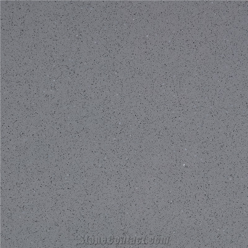 OPPEIN Grey Gloss Artificial Quartz Slabs