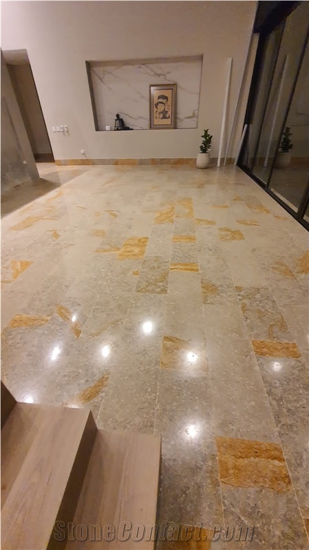 Sinu Dorado Veta Limestone Classic Floor Tiles
