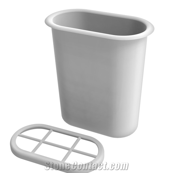 Ovale Vase Liners For Marble Memorial Vase