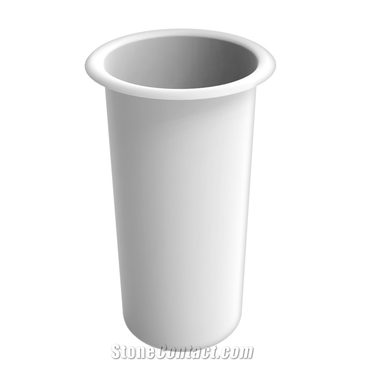 Vase Liners For Marble Vase-Faux Stone Memorial Vase