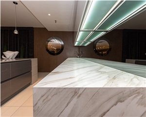 Calacatta Gold Neolith Sintered Stone Kitchen Countertop