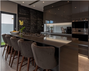 Vicostone Satinet BS124 Quartz Kitchen Countertop