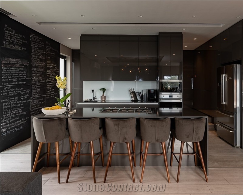 Vicostone Satinet BS124 Quartz Kitchen Countertop