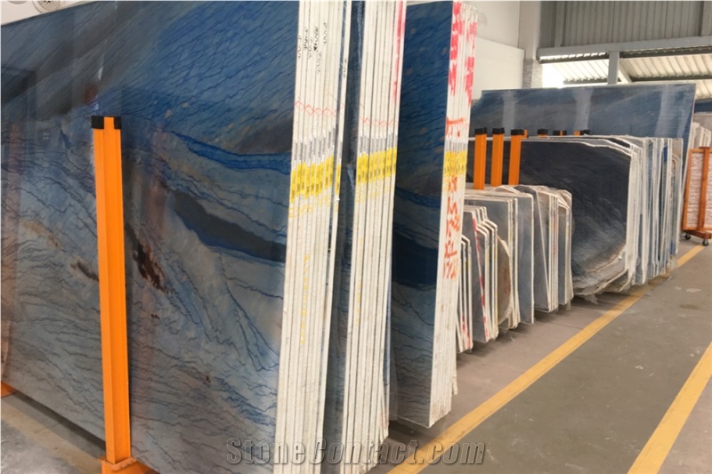 Royal Blue Azul Macaubas Quartzite Quarry