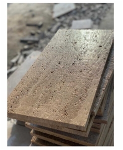 Armenia Beige Travertine Slabs, Tiles