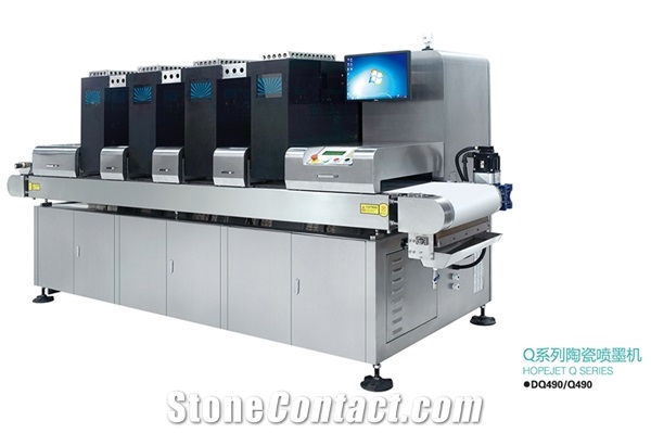 HOPEJET DQ/Q490 Series Inkjet Porcelain-Ceramic Printing Machine