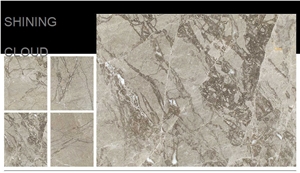 Shining Cloud Marble Tiles, Slabs