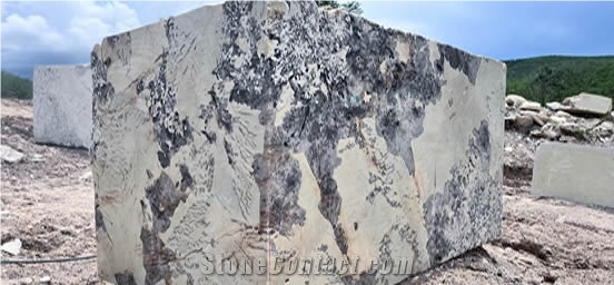 Alba White Granite Blocks