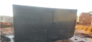 Black Myst Granite- Black Stripe Granite Blocks