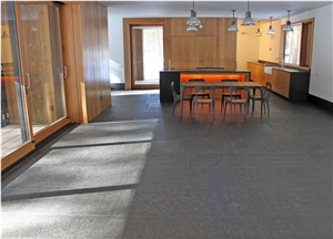 Flamed Basalt Flooring Tiles 3/4"