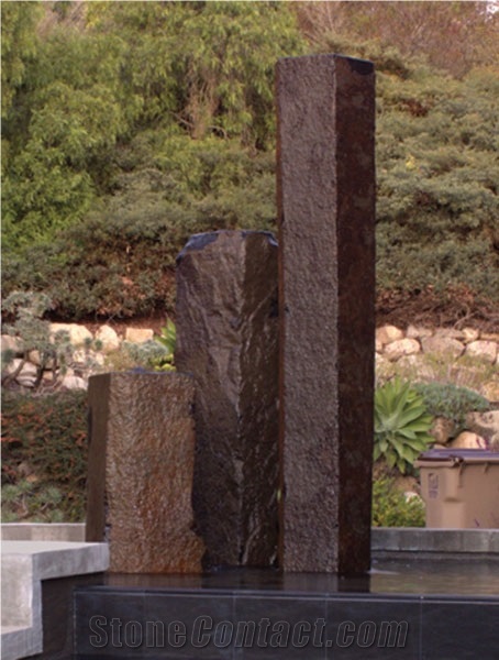 Red Bluff Basalt Commercial Fountain