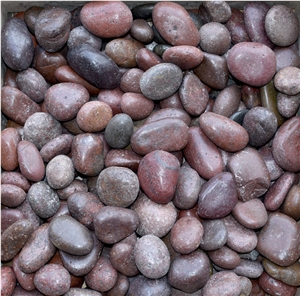 Red Polished Pebbles