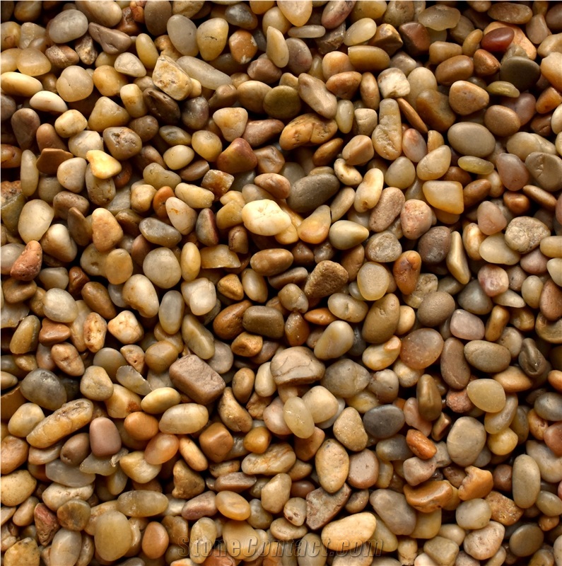 Yellow Polished Pebbles