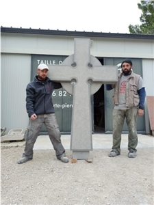 Travel Gris Stone Carving A Celtic Cross Funerary Monument