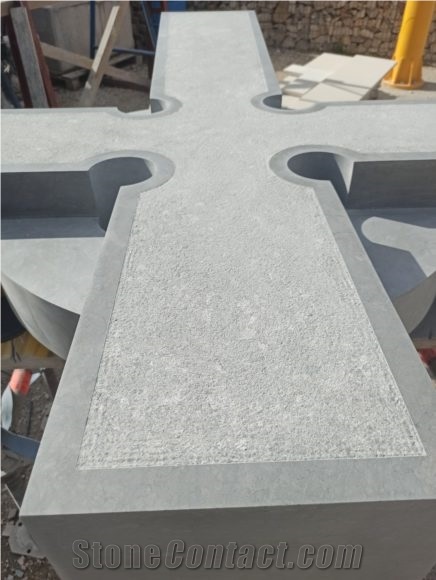 Travel Gris Stone Carving A Celtic Cross Funerary Monument