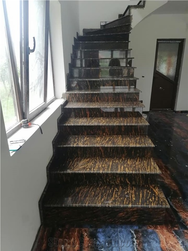 Granite Steps, Granite Risers, Granite Stairs